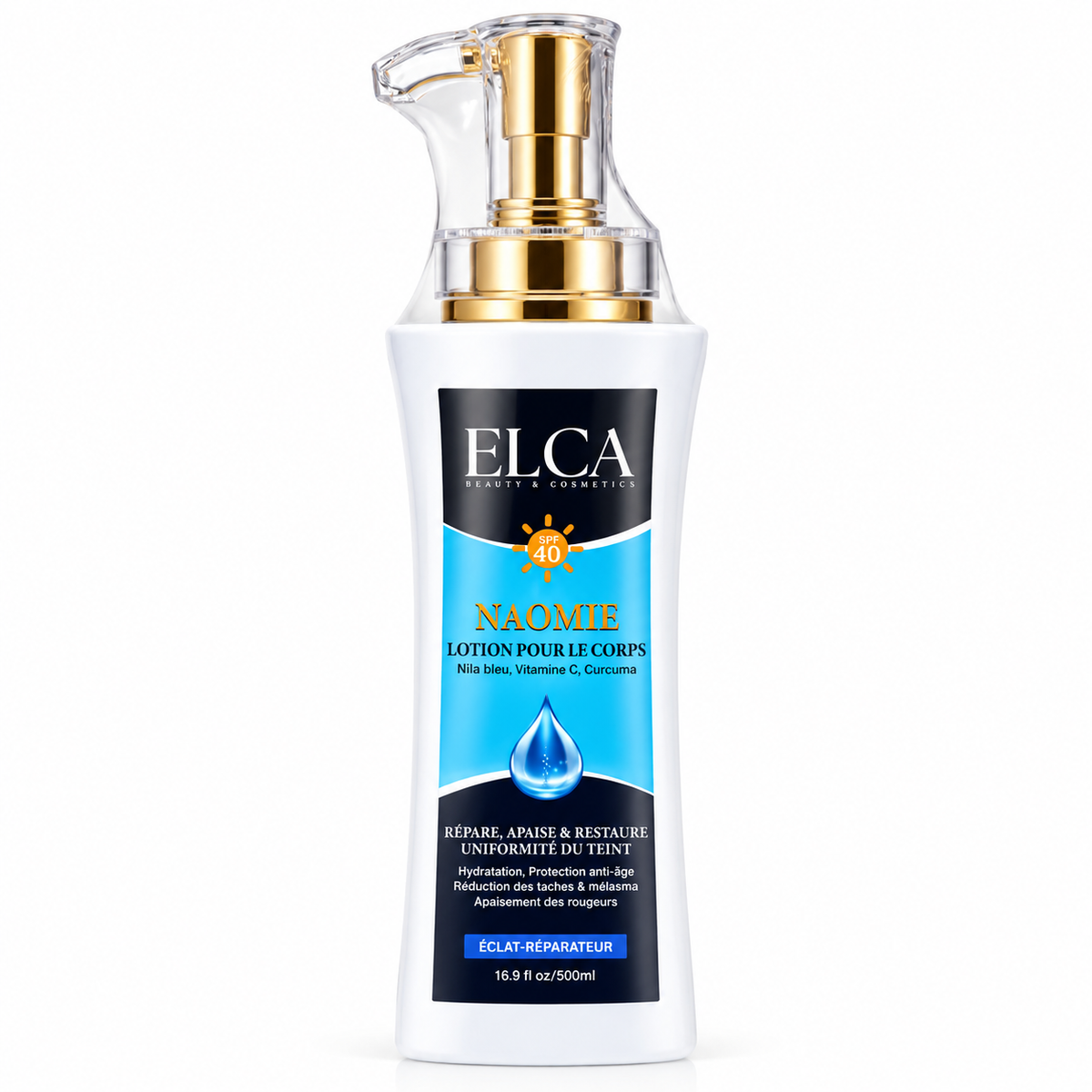 NAOMIE
Lotion Corporelle Éclat-Réparateur 500ml
