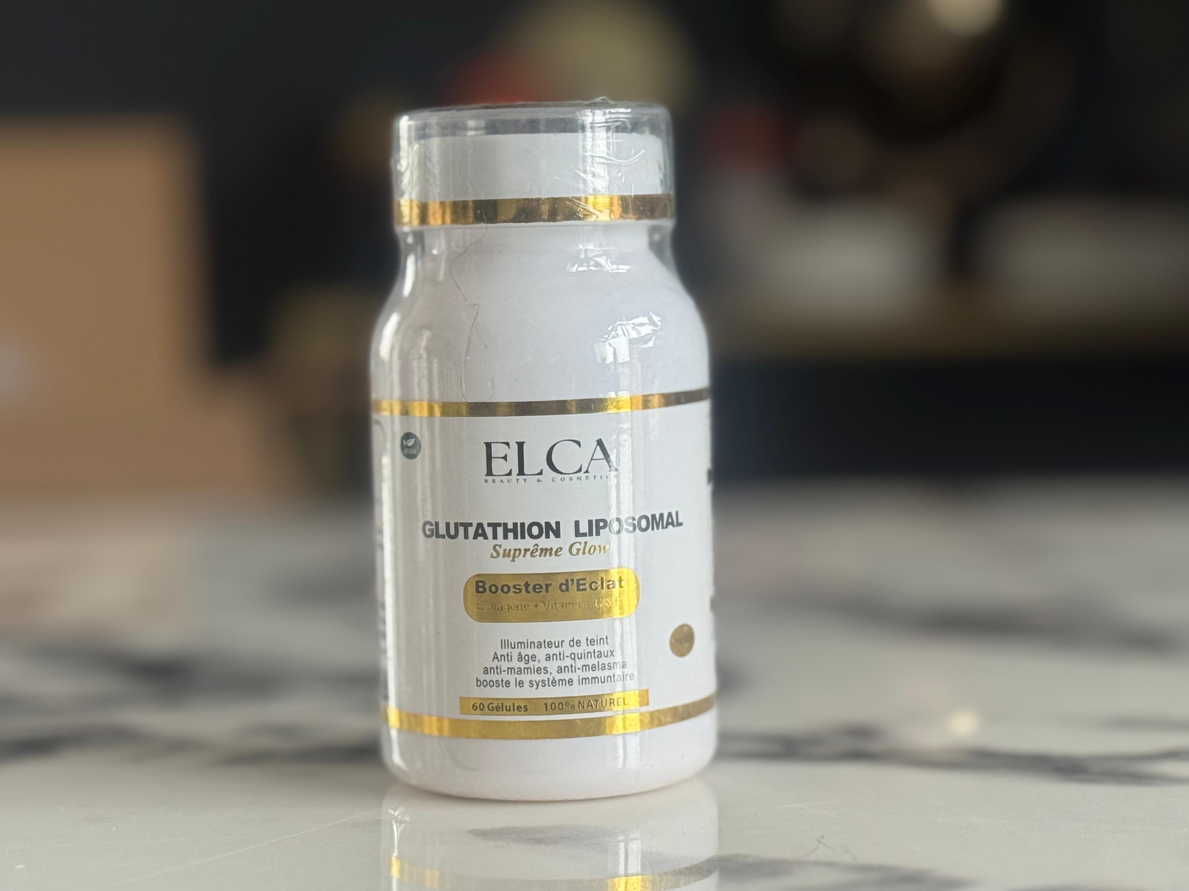 GLUTATHION- SUPREME GLOW - 60 Gélules de qualité premium pour une efficacité ultime.