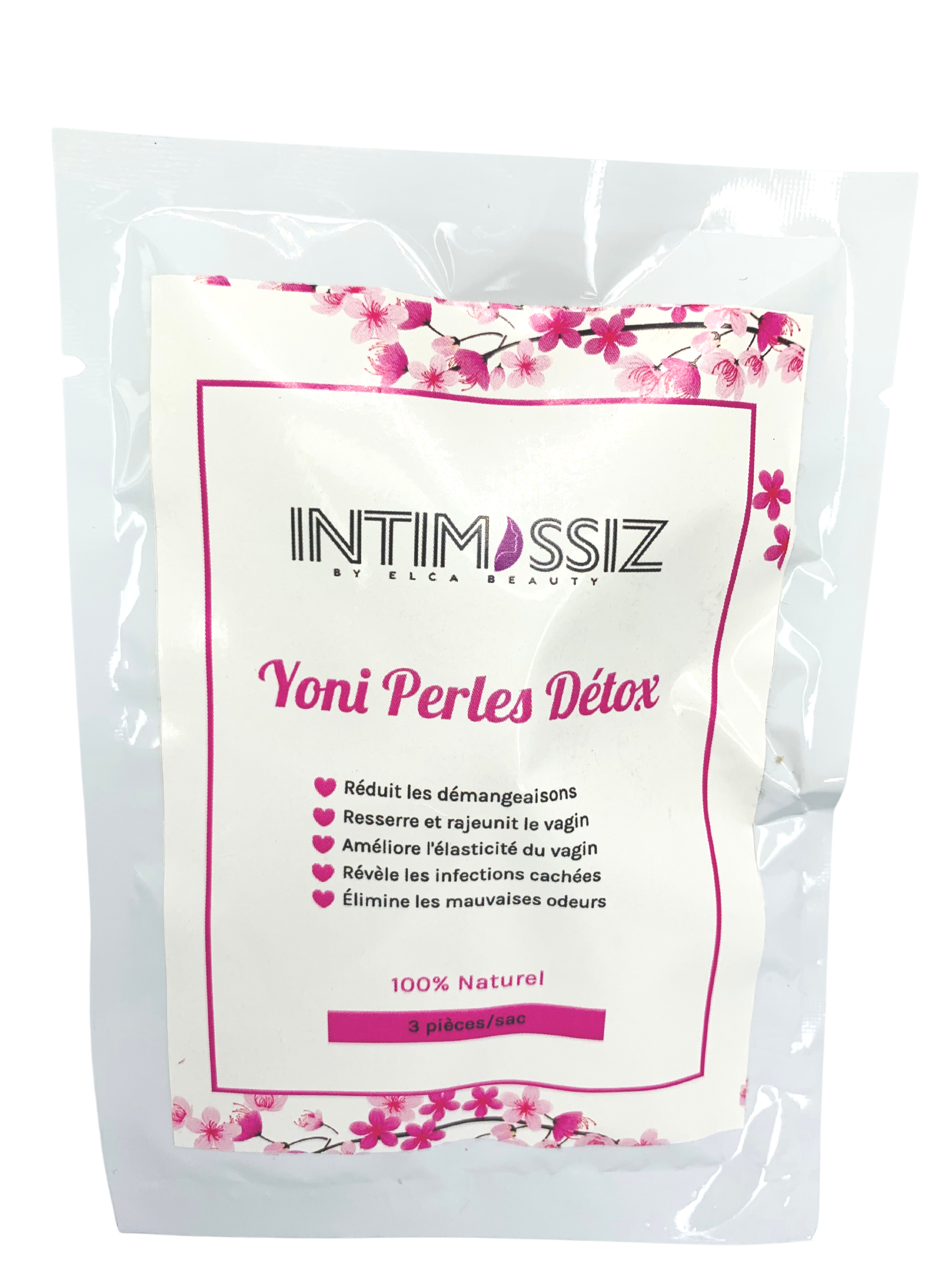 PERLES DETOX VAGINALES (LOT DE 3 PERLES PAR SACHET)