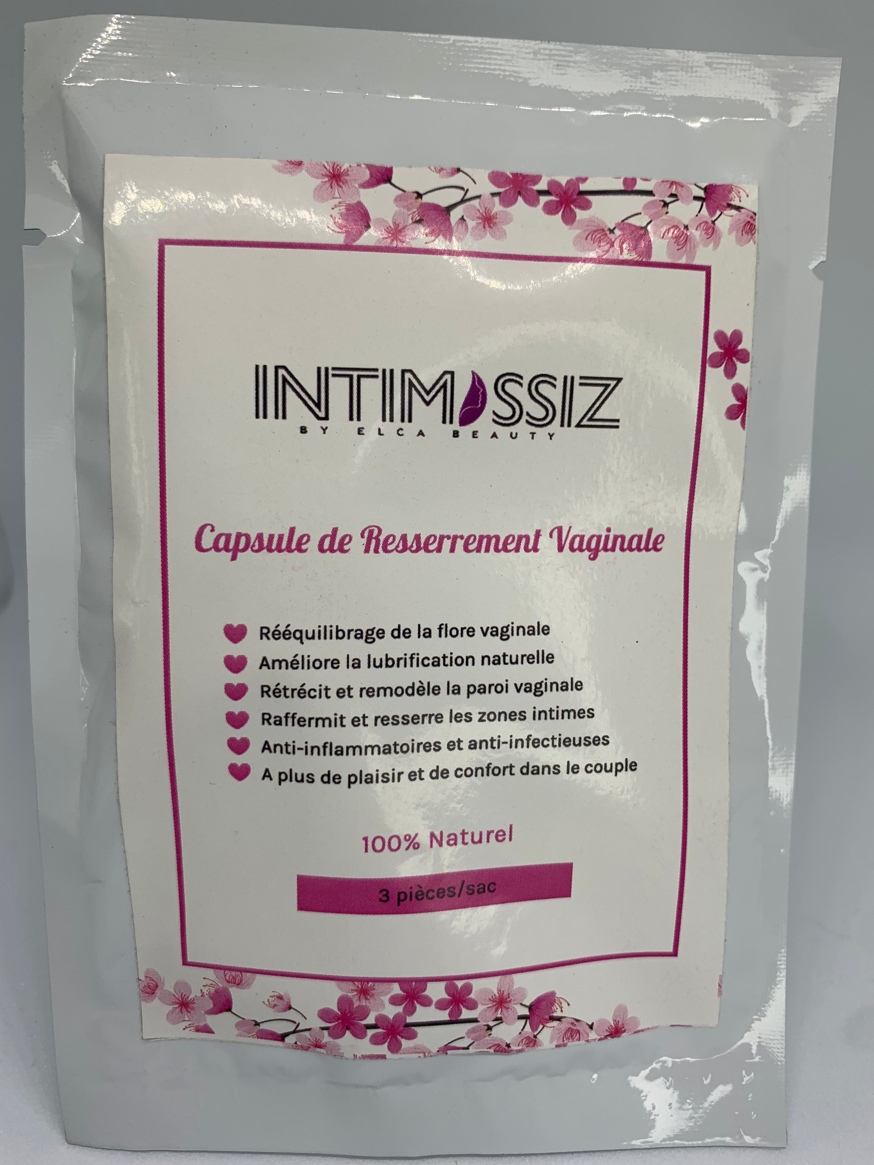 CAPSULE DE RESSERREMENT VAGINAL