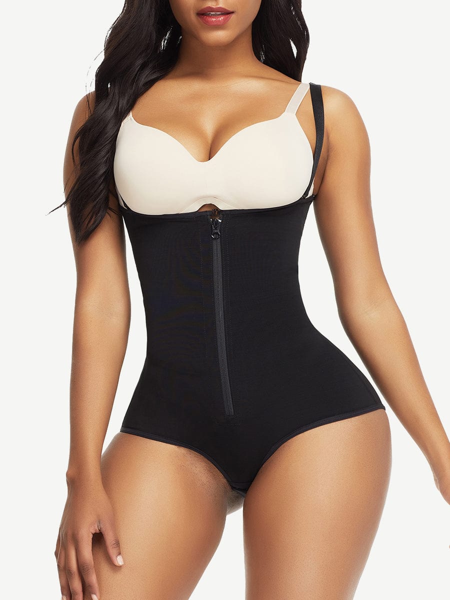 Wholesale Black Crotch Hooks High Waist Postsurgical Body Shaper Enhancer